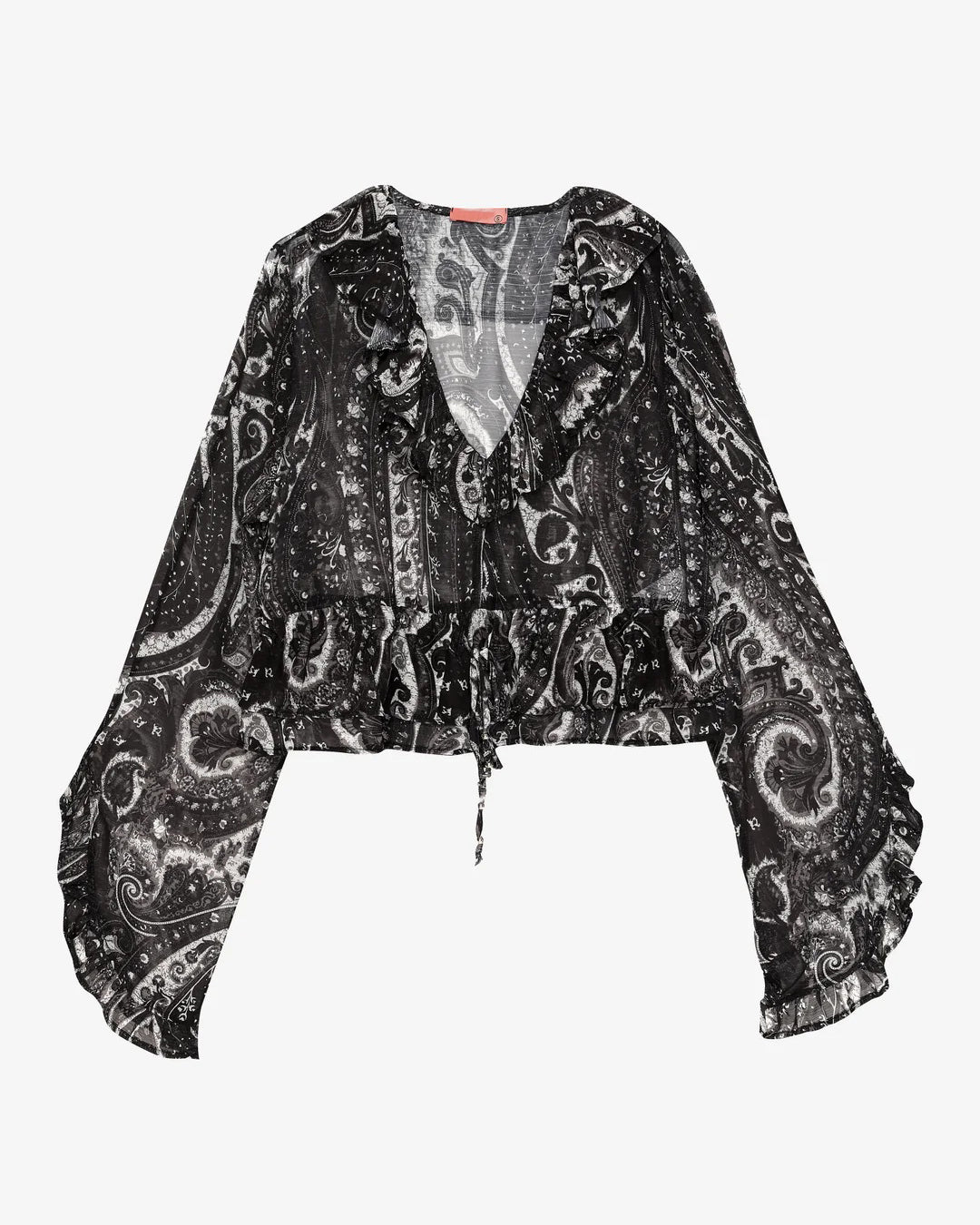 Ruffled in Trouble Top