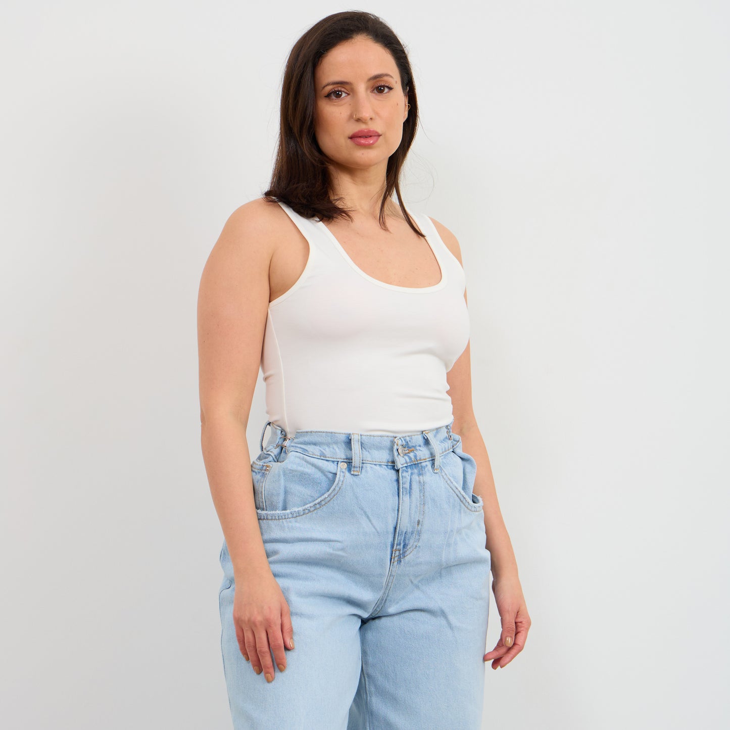 Eternal Classic Bodysuit | White