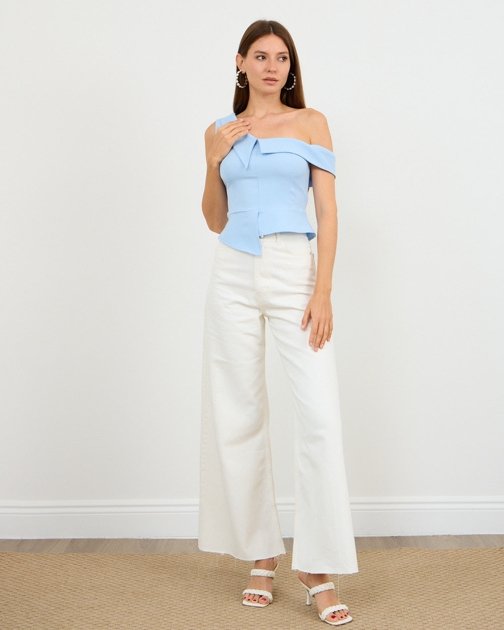 One-Off Top | Blue