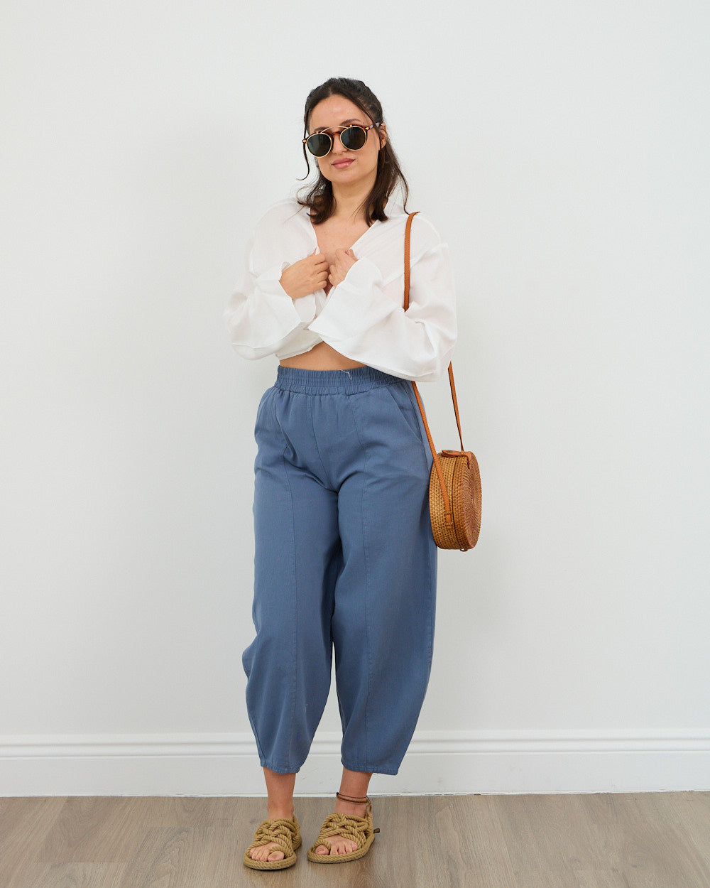Forro Trousers | Dusty Blue