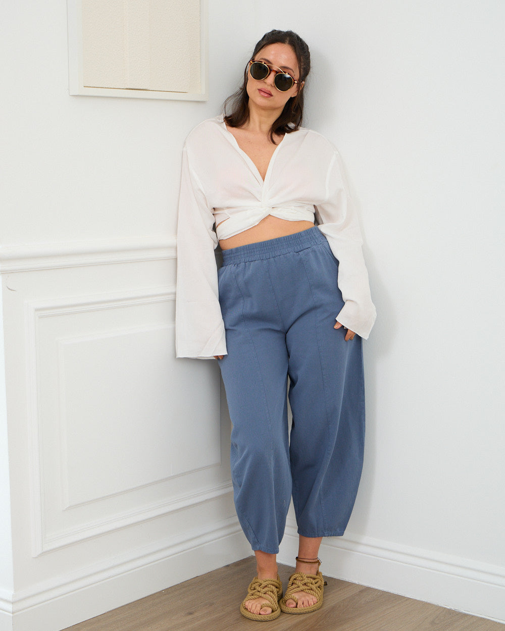 Forro Trousers | Dusty Blue