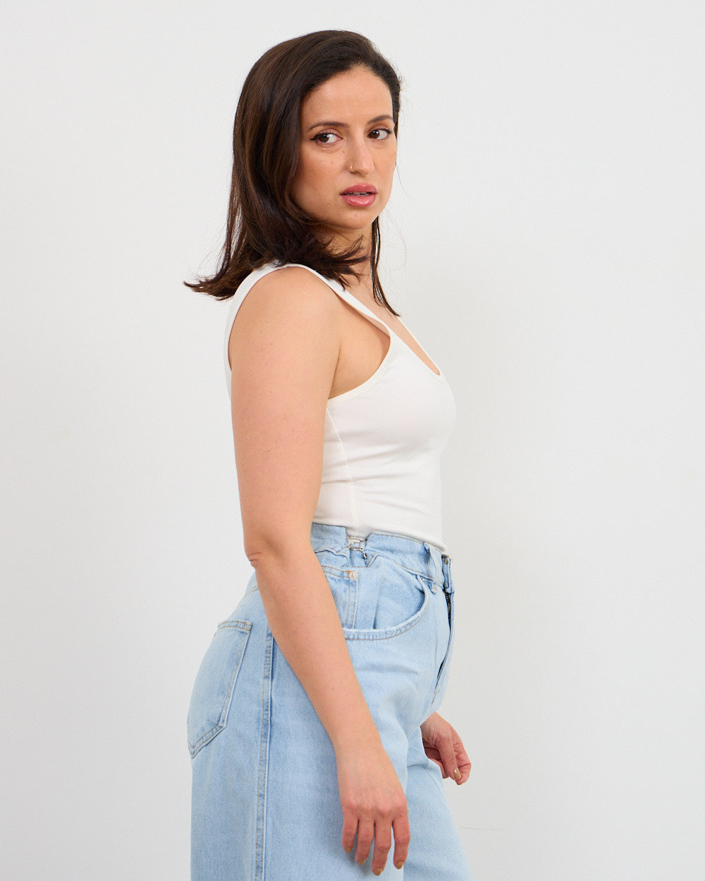 Eternal Classic Bodysuit | White