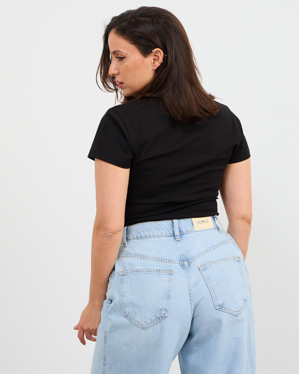 Cut To The Chase Top | Black