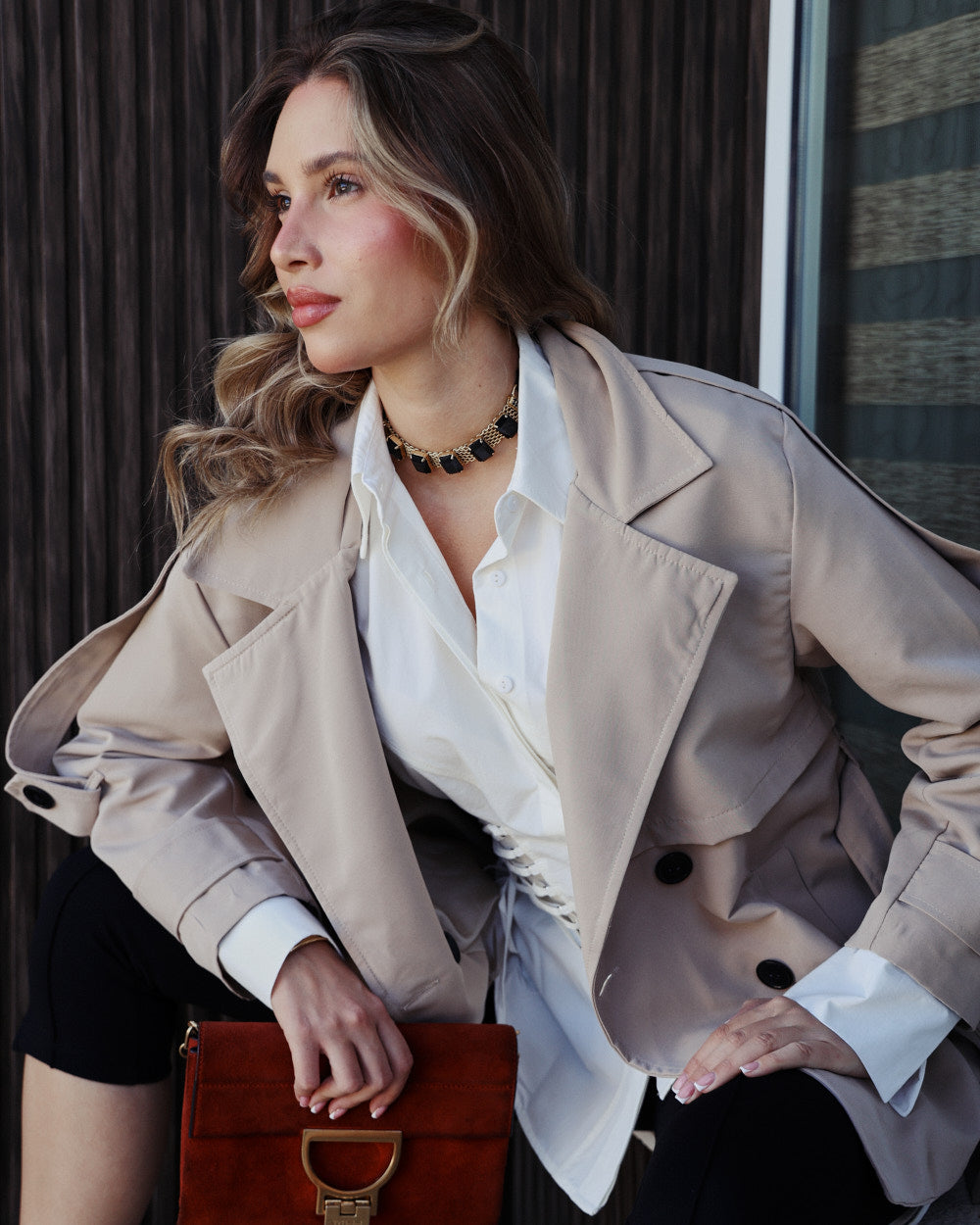 Raw Trenchlette Jacket | Classic