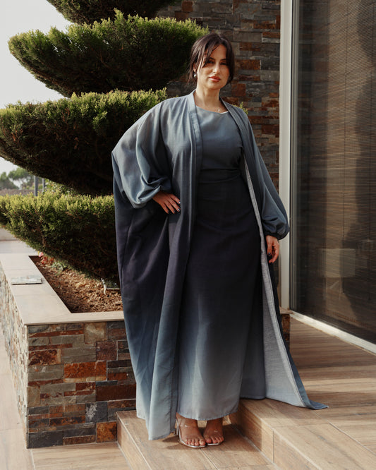 Shadow Drift Abaya