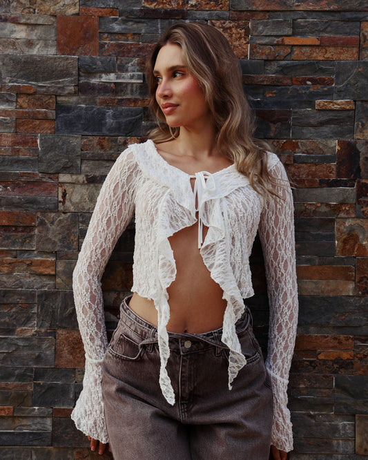 Amara Top | White
