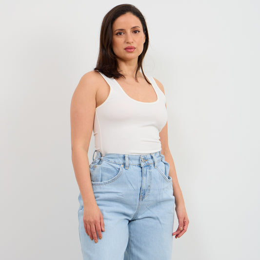 Eternal Classic Bodysuit | White