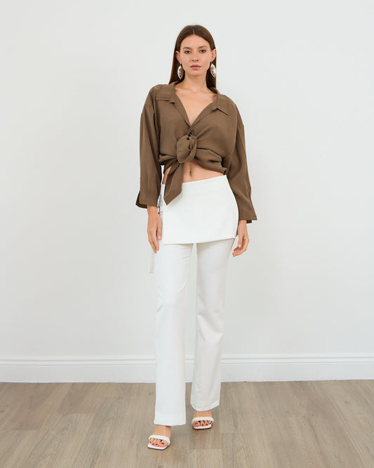 Buckle-Up Trousers