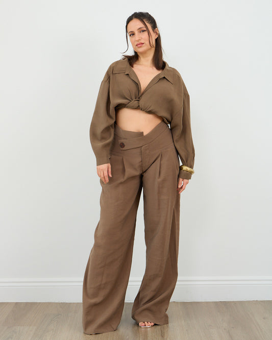 Spill The Mocha Trousers